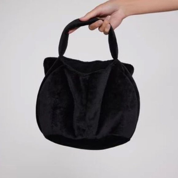 LAST CHANCE DELETING Hello Kitty Forever 21 Plush Black Cat handbag NEW 😻💕 - Picture 4 of 6
